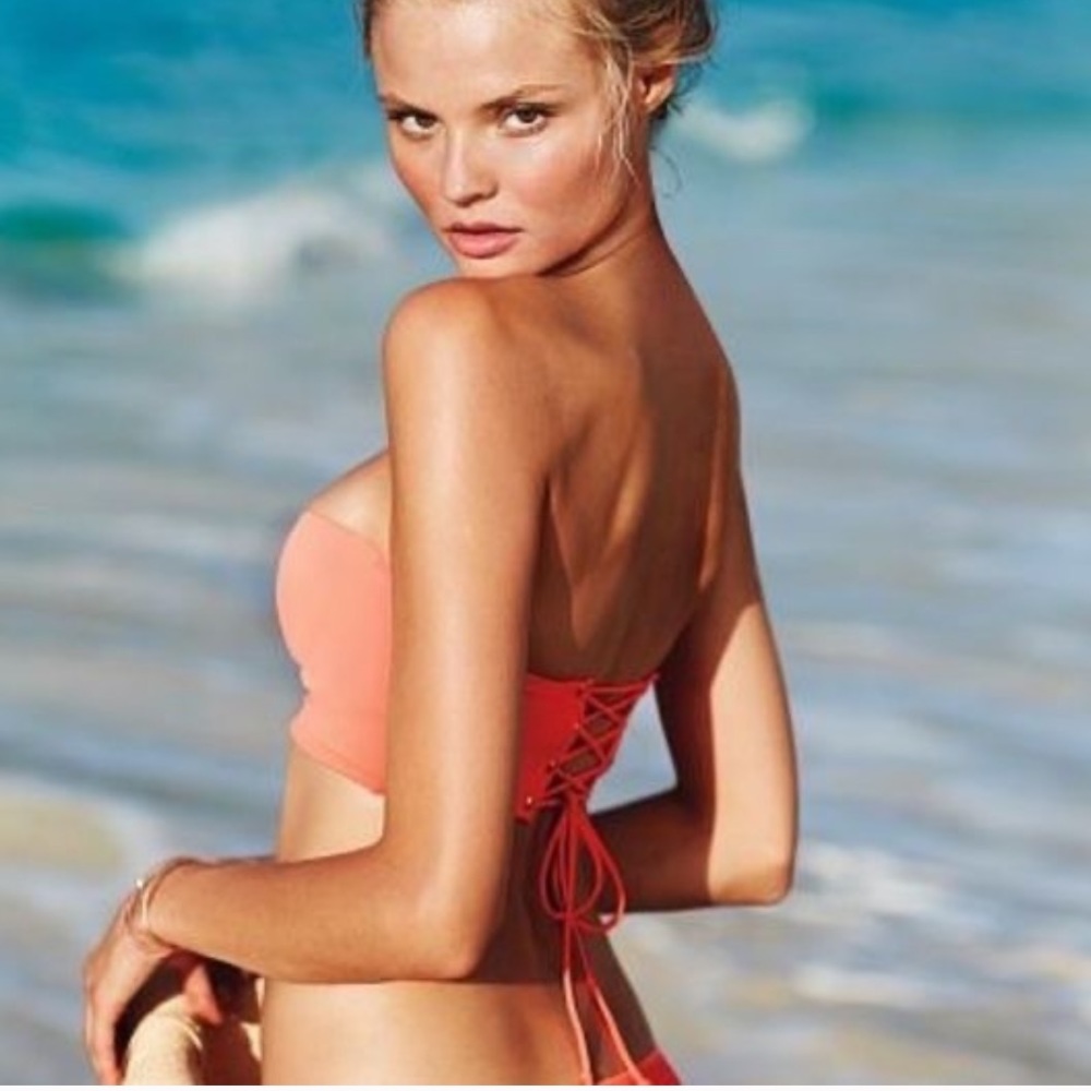 Victoria’s Secret Corset Style Bandeau Bikini